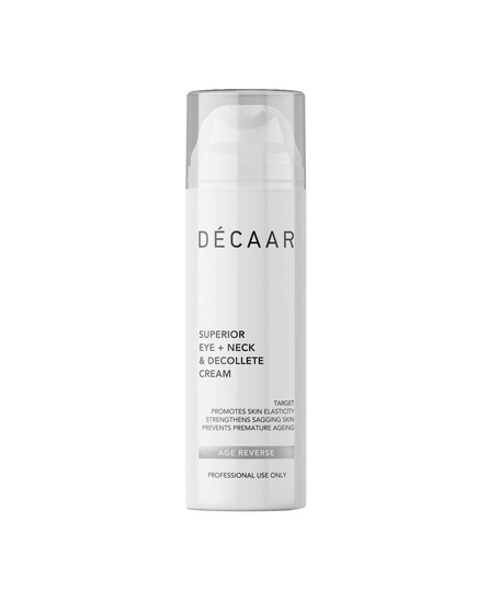 Hình Ảnh Décaar Superior Eye + Neck & Decollete Cream - Kem Dưỡng Vùng Da Vùng Mắt, Cổ (100ml), Tùy Chọn: 100ml - sieuthilamdep.com