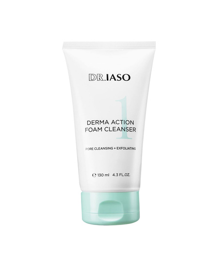 Hình Ảnh Dr.Iaso Derma Action Foam Cleanser - Sữa Rửa Mặt Tạo Bọt Tăng Cường Làm Sạch - sieuthilamdep.com
