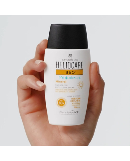 Hình Ảnh Heliocare 360 Pediatrics Mineral - Kem Chống Nắng Phổ Rộng Cho Trẻ Em Và Da Nhạy Cảm, 2 hình ảnh - sieuthilamdep.com