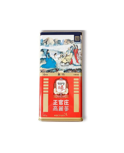 Hình Ảnh Hồng Sâm Củ Khô KGC Korean Red Ginseng Số 15 Hộp Thiếc 600gr (19 củ), Tùy Chọn: 600gr (19 Củ) - sieuthilamdep.com