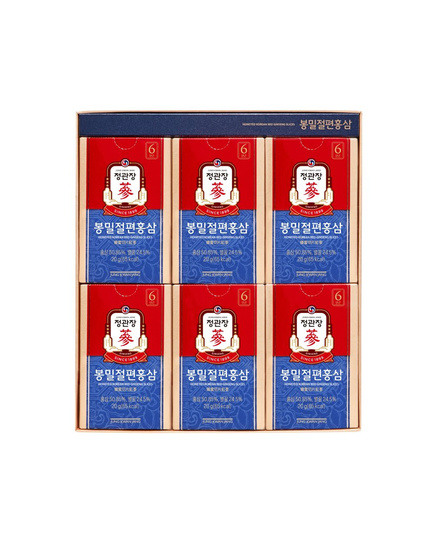 Hình Ảnh Hồng Sâm Thái Lát Tẩm Mật Ong KGC Honeyed Korean Red Ginseng Slice (12 gói x 20gr), Tùy Chọn: 12 Gói x 20gr, 3 hình ảnh - sieuthilamdep.com