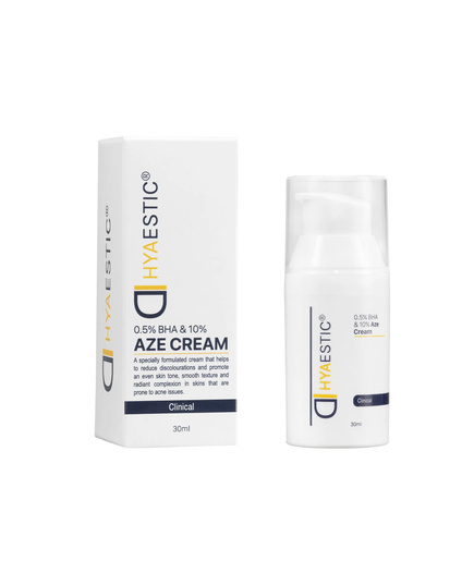 Hình Ảnh Hyaestic 0,5% BHA & 10% Aze Cream - Kem Dưỡng Giảm Sưng Viêm Mụn, Sáng Da - sieuthilamdep.com