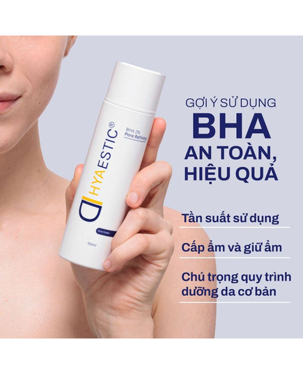Hình Ảnh Hyaestic BHA 2% Pore Refining - Dung Dịch Giảm Mụn, Làm Sạch Bã Nhờn, 3 hình ảnh - sieuthilamdep.com