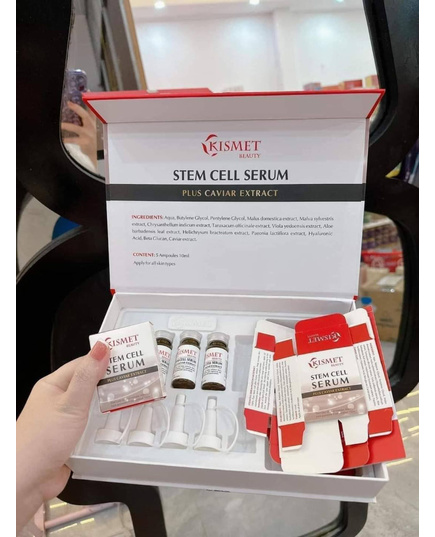 Hình Ảnh Kismet Stem Cell Serum Plus Caviar Extract - Tinh Chất Tế Bào Gốc Tái Tạo, Phục Hồi Da Chuyên Sâu, 4 hình ảnh - sieuthilamdep.com