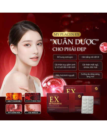 Hình Ảnh My Placen EX - Viên Uống Tế Bào Gốc Nhau Thai Tươi, 2 hình ảnh - sieuthilamdep.com