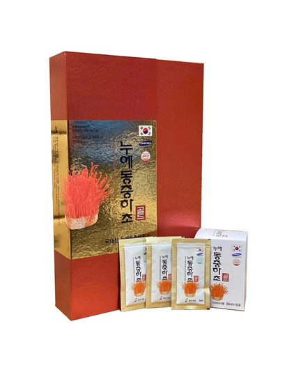Hình Ảnh Nước Đông Trùng Hạ Thảo Kén Tằm Nongzinsicphum Silk Worm Dong Chung Ha Cho Gold - sieuthilamdep.com