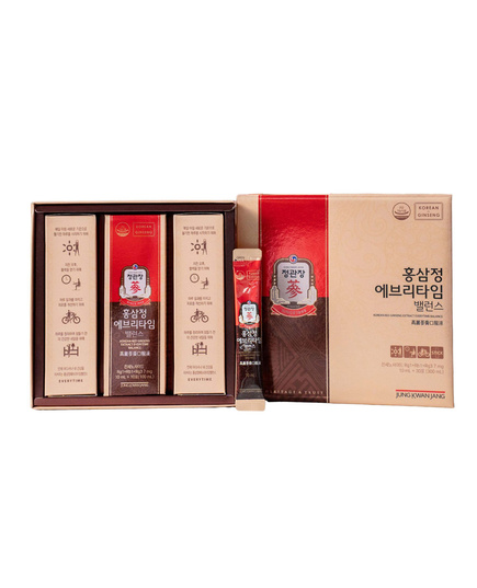 Hình Ảnh Nước Hồng Sâm KGC Korean Red Ginseng Extract Everytime Balance (30 gói x 10ml), Tùy Chọn: Everytime Balance - sieuthilamdep.com