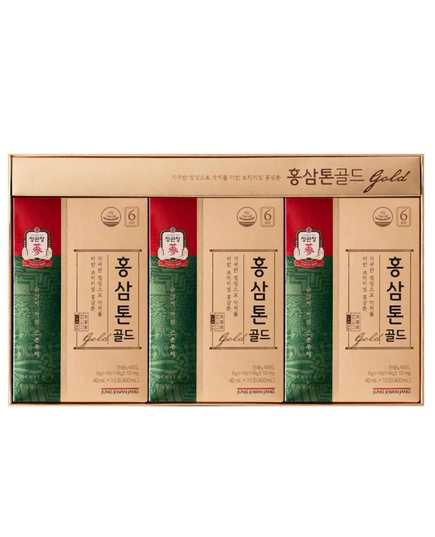 Hình Ảnh Nước Hồng Sâm KGC Tonic Gold Jung Kwan Jang (30 Gói x 40ml), 2 hình ảnh - sieuthilamdep.com
