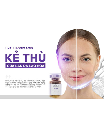 Hình Ảnh Préime HA 3.5 - Dual Hydrating Solution - Dung Dịch Cấp Ẩm Chuyên Sâu, 3 hình ảnh - sieuthilamdep.com