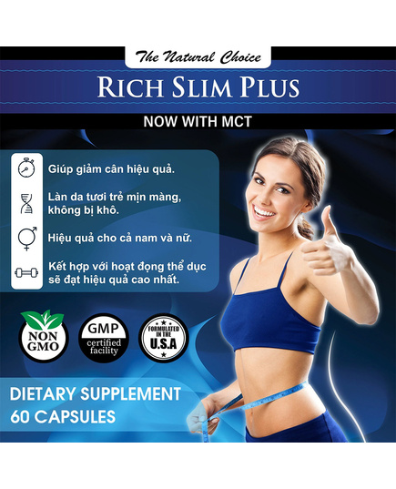 Hình Ảnh Rich Slim Plus - Viên Uống Hỗ Trợ Giảm Cân, 4 hình ảnh - sieuthilamdep.com Hình Ảnh Rich Slim Plus - Viên Uống Hỗ Trợ Giảm Cân, 4 hình ảnh - sieuthilamdep.com