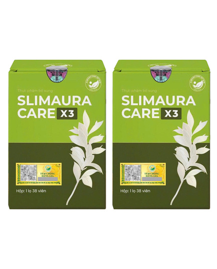 Hình Ảnh Slimaura Care X3 - Combo 2 Hộp Viên Uống Hỗ Trợ Kiểm Soát Cân Nặng, Tùy Chọn: 2 Hộp - sieuthilamdep.com