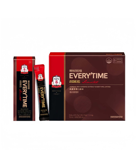 Hình Ảnh Tinh Chất Địa Sâm KGC Jung Kwan Jang Everytime Limited (30 gói x 10ml) - sieuthilamdep.com