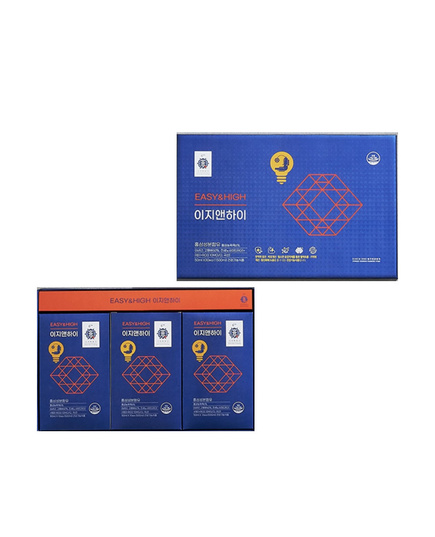 Hình Ảnh Tinh Chất Hồng Sâm Thanh Thiếu Niên Kim's Red Ginseng Easy & High (30 gói x 50ml) - sieuthilamdep.com