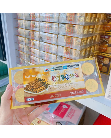 Hình Ảnh Viên Hoàn Đông Trùng Hạ Thảo SMS Bio Pharm Imperial Family Korean Cordycepts, 3 hình ảnh - sieuthilamdep.com