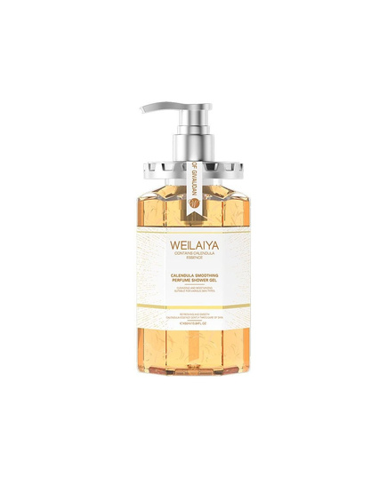 Hình Ảnh Weilaiya Calendula Smoothing Perfume Shower Gel - Sữa Tắm Dưỡng Trắng Da Cánh Hoa Cúc - sieuthilamdep.com