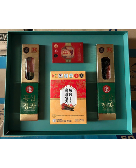 Hình Ảnh Hộp Quà Tết Sức Khỏe Nhân Sâm Hàn Quốc 2026 - Gắn Kết Yêu Thương, 4 hình ảnh - sieuthilamdep.com
