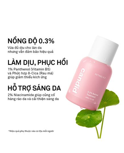 Hình Ảnh Candid 0.3% Retinol Treatment - Tinh Chất Retinol, 2 hình ảnh - sieuthilamdep.com