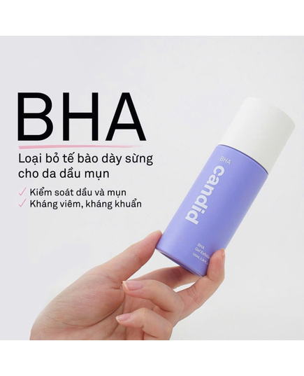 Hình Ảnh Candid BHA Gel Exfoliant - Gel Tẩy Tế Bào Chết, Giảm Dầu Nhờn, 2 hình ảnh - sieuthilamdep.com