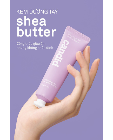 Hình Ảnh Candid Shea Butter Hand Cream - Kem Dưỡng Da Tay, 4 hình ảnh - sieuthilamdep.com