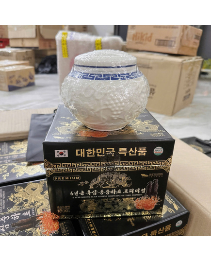Hình Ảnh Cao Hắc Sâm Đông Trùng IRE 6 Year Korean Black Ginseng Cordyceps Militaris Premium, 3 hình ảnh - sieuthilamdep.com