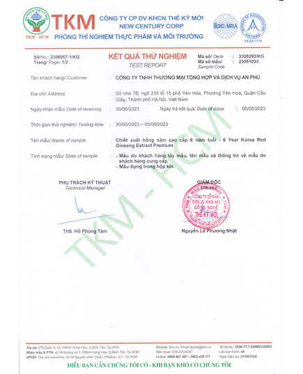 Hình Ảnh Cao Hồng Sâm IRE 6 Year Korea Red Ginseng Extract Premium, 4 hình ảnh - sieuthilamdep.com