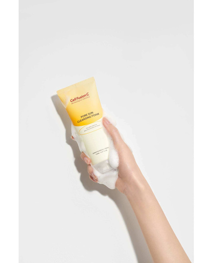 Hình Ảnh Cell Fusion C Pore Sun Cleansing Foam - Sữa Rửa Mặt Dưỡng Sáng Da, Giảm Mụn Đầu Đen, 3 hình ảnh - sieuthilamdep.com