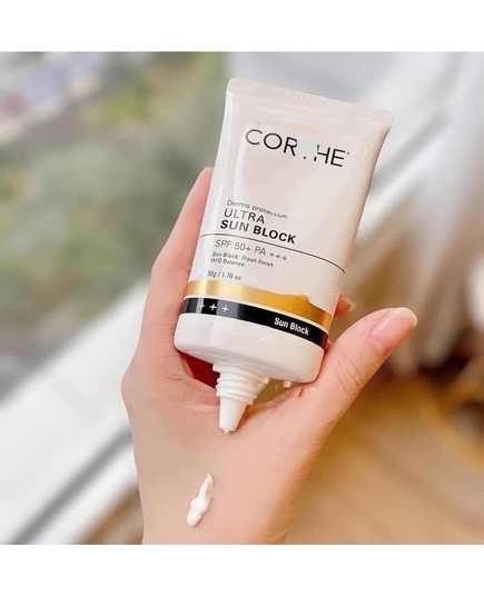 Hình Ảnh Corthe Dermo Protection Ultra Sun Block SPF50 PA+++ - Kem Chống Nắng, 3 hình ảnh - sieuthilamdep.com