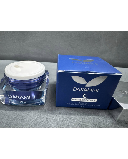 Hình Ảnh Dakami II 4-Butylresorcinol - Kem Dưỡng Chống Lão Hóa, Mờ Nếp Nhăn Ban Đêm, 2 hình ảnh - sieuthilamdep.com