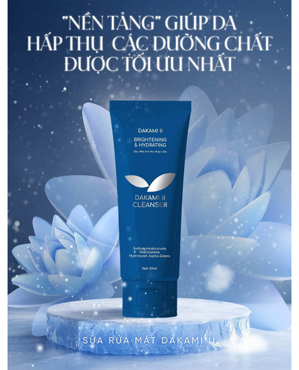 Hình Ảnh Dakami II Cleanser - Sữa Rửa Mặt Kiểm Soát Dầu Thừa Và Mụn, 2 hình ảnh - sieuthilamdep.com