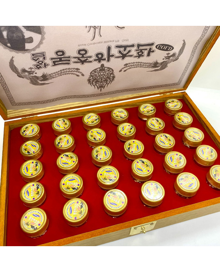 Hình Ảnh Đông Trùng Hạ Thảo Hộp Gỗ KangHwa Royal Cordyceps Militairs Pill Gold, 2 hình ảnh - sieuthilamdep.com