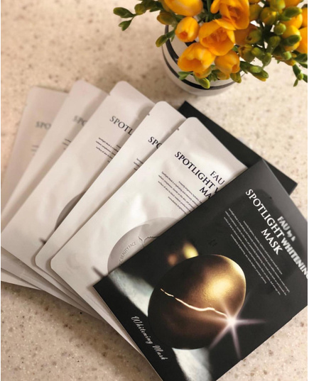 Hình Ảnh FAU Spotlight Whitening Mask - Mặt Nạ Dưỡng Trắng, Mờ Thâm Nám, 3 hình ảnh - sieuthilamdep.com