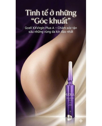 Hình Ảnh GCell Plus XX Virgin Cream Premium A - Kem Giảm Thâm Nách Bẹn Mông Mẫu Mới Nhất (5gr), Tùy Chọn: 5gr, 3 hình ảnh - sieuthilamdep.com