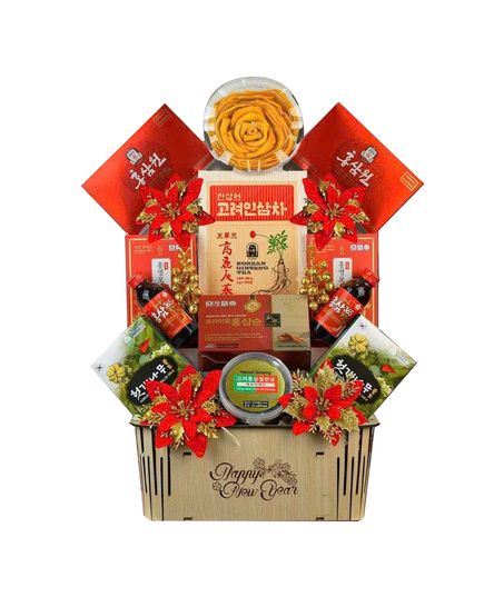 Hình Ảnh Giỏ Quà Tết Sức Khỏe Daesan Xuân 2026 - Đại Phúc - sieuthilamdep.com