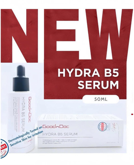 Hình Ảnh GoodnDoc Hydra B5 Serum - Serum Cấp Ẩm Phục Hồi Da (Mẫu Mới), 2 hình ảnh - sieuthilamdep.com