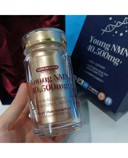 Hình Ảnh Hanmi Premium Young NMN 40.500mg+ - Viên Uống Trẻ Hoá Da Từ Hàn Quốc, 4 hình ảnh - sieuthilamdep.com