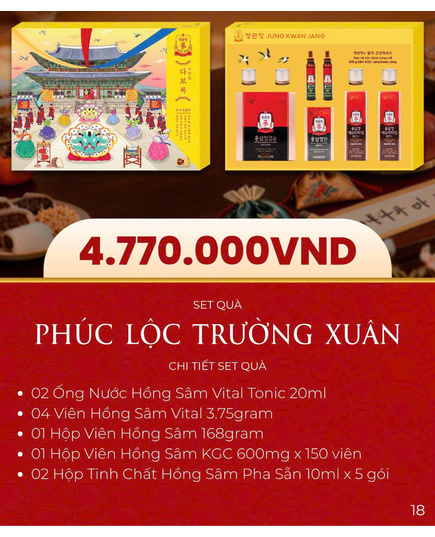 Hình Ảnh Hộp Quà Tết Sức Khỏe KGC Xuân 2026 - Phúc Lộc Trường Xuân, 2 hình ảnh - sieuthilamdep.com