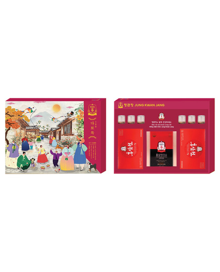 Hình Ảnh Hộp Quà Tết Sức Khỏe KGC Xuân 2026 - Vạn Phúc Vân Hưng - sieuthilamdep.com