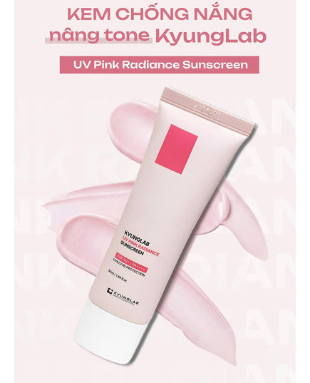 Hình Ảnh Kyung Lab UV Pink Radiance Sunscreen - Kem Chống Nắng Nâng Tone, 2 hình ảnh - sieuthilamdep.com