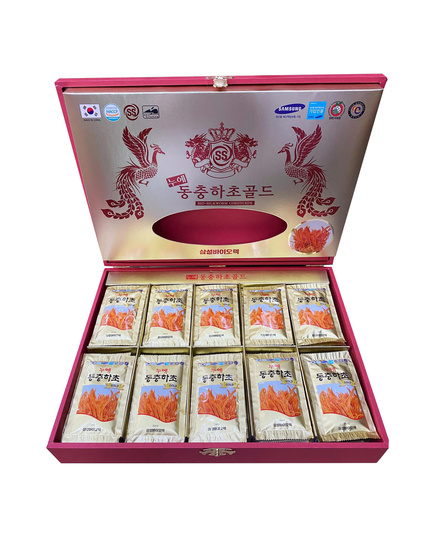 Hình Ảnh Nước Đông Trùng Hạ Thảo Bio-Silkworm Cordyceps Hàn Quốc (Hộp Đỏ), 2 hình ảnh - sieuthilamdep.com