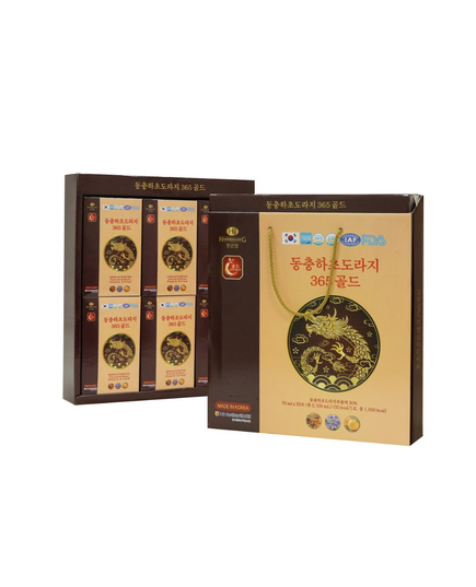 Hình Ảnh Nước Đông Trùng Hạ Thảo, Linh Chi HankwanjanG Cordyceps Bellflower 365 Gold, 2 hình ảnh - sieuthilamdep.com