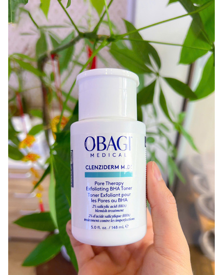 Hình Ảnh Obagi Clenziderm M.D Pore Therapy Exfoliating BHA Toner - Nước Hoa Hồng Thu Nhỏ Lỗ Chân Lông, 2 hình ảnh - sieuthilamdep.com