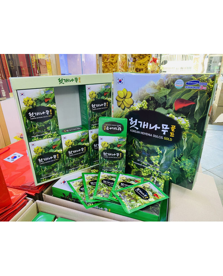 Hình Ảnh Nước Uống Bổ Gan Pocheon Korean Hovenia Dulcis Gold (30 gói x 70 ml), 2 hình ảnh - sieuthilamdep.com