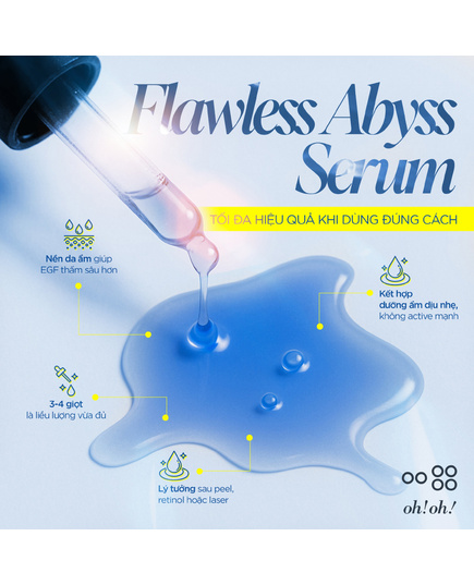 Hình Ảnh Oh!Oh! Flawless Abyss Serum - Tinh Chất Giảm Sẹo Lõm, Chống Lão Hoá, 3 hình ảnh - sieuthilamdep.com
