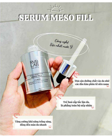 Hình Ảnh RVB LAB Meso Fill & Peel Plumping Skin Renewal Serum - Tinh Chất Dưỡng Sáng Mịn Da, 2 hình ảnh - sieuthilamdep.com
