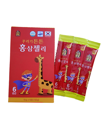 Hình Ảnh Thạch Hồng Sâm Baby Hươu Cao Cổ Dream Korea Red Ginseng Jelly For Kids, 3 hình ảnh - sieuthilamdep.com