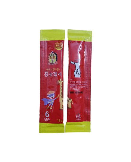 Hình Ảnh Thạch Hồng Sâm Baby Hươu Cao Cổ Dream Korea Red Ginseng Jelly For Kids, 4 hình ảnh - sieuthilamdep.com