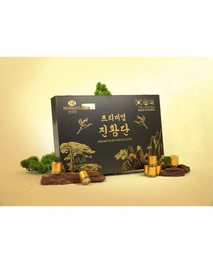Hình Ảnh Viên Bổ Não Thảo Dược Trầm Hương HankwanjanG Premium Jin Hwang Dan, 3 hình ảnh - sieuthilamdep.com