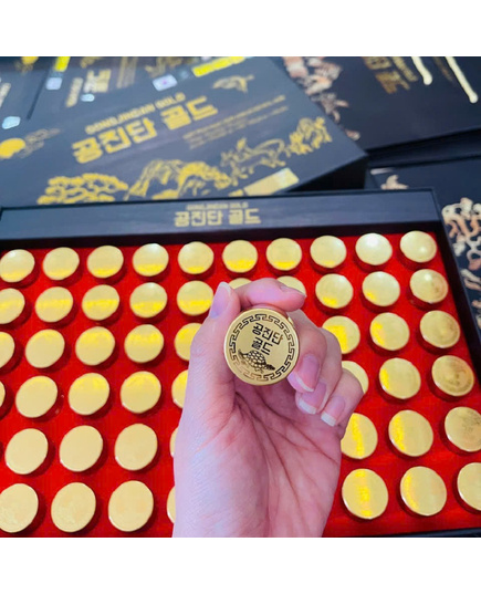 Hình Ảnh Viên Bổ Não Trầm Hương Trường Thọ Hoàn Seoul Bio Pharm Gongjindan Gold, 6 hình ảnh - sieuthilamdep.com