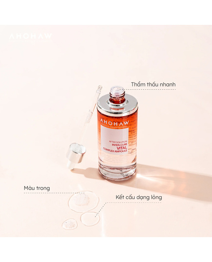 Hình Ảnh Ahohwa After Solution Inten-Cure Vital Complex Ampoule Tinh Chất Dưỡng Trắng, Mờ Thâm, Giảm Nám, 2 hình ảnh - sieuthilamdep.com