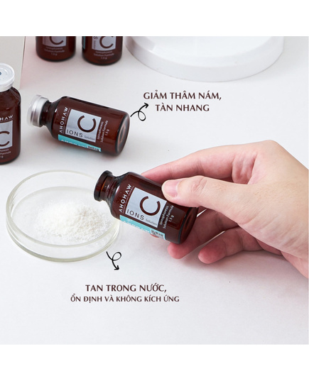 Hình Ảnh Ahohwa Ions C Solution Bột Vitamin C Nguyên Chất M.A.P, 3 hình ảnh - sieuthilamdep.com